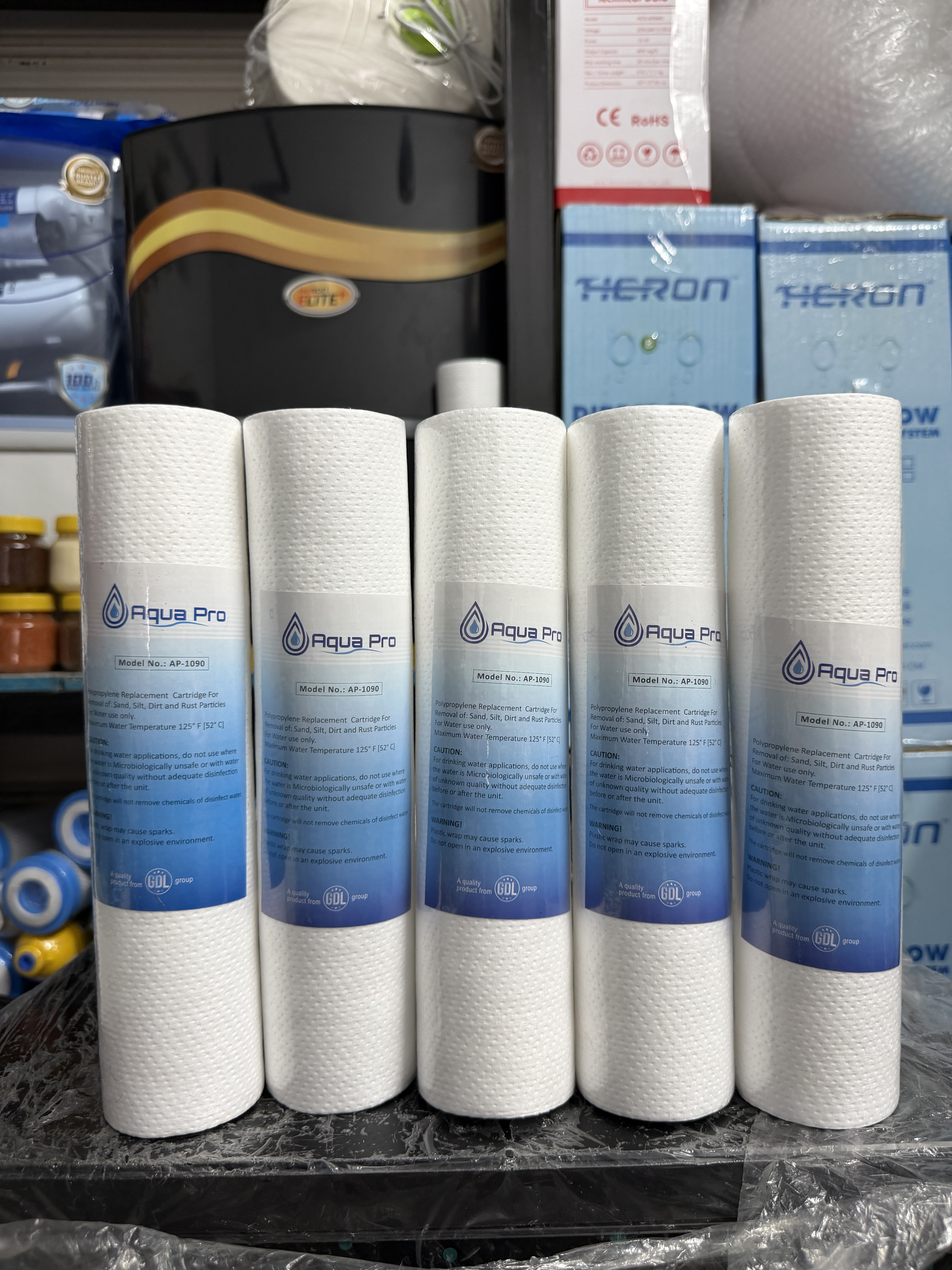 PP Filter 5 PCS Combo Pack – Premium Water Purifier Sediment Filter | Aqua Pro | 10 Inch